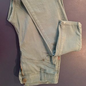 bdg high rise pastel blue jeans.  Offers welcome!